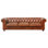Paris Club Genuine Leather Chesterfield Sofa