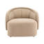 Fauteuil d'appoint incurvé-1562668287