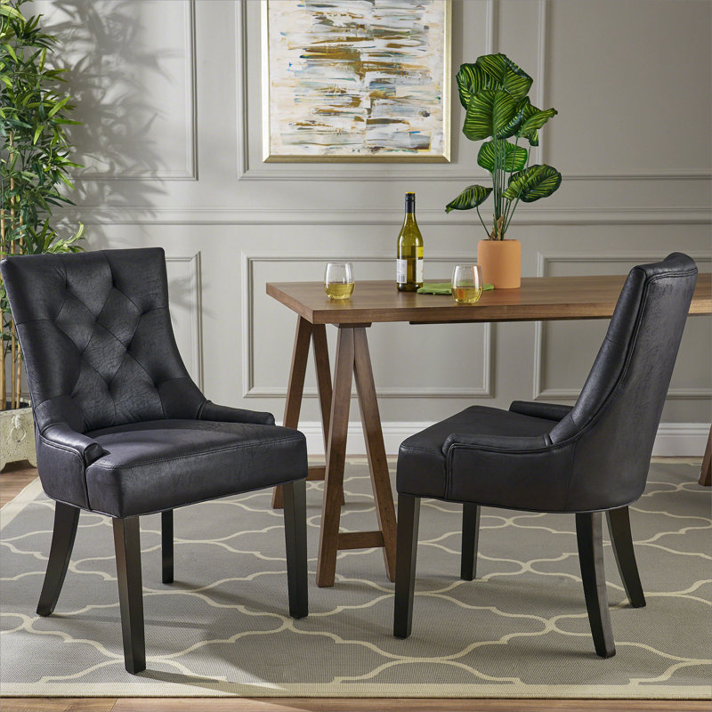CHENEY DINING CHAIR, Black
