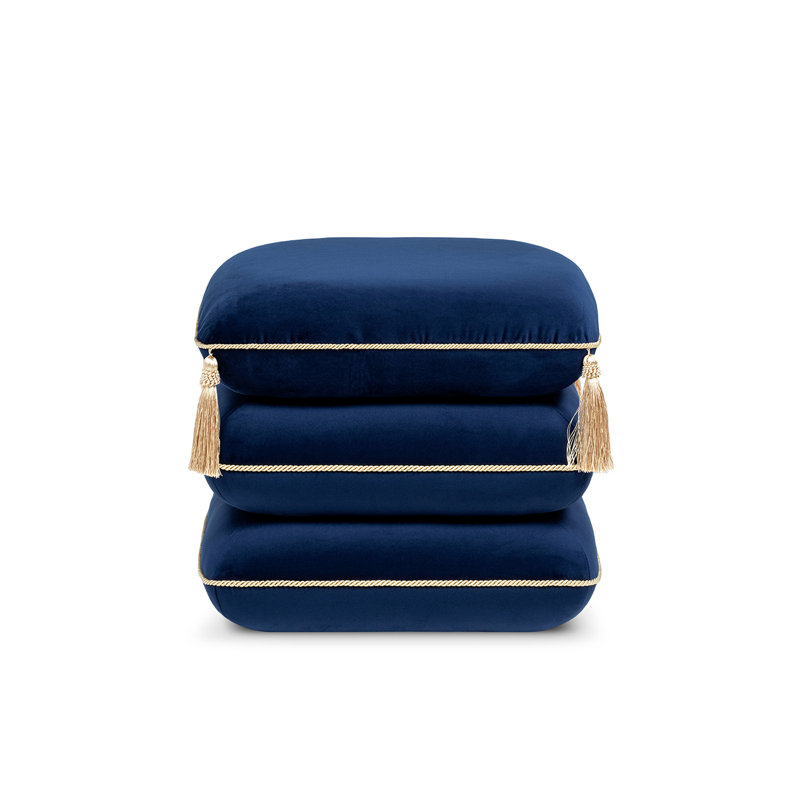 Repose-pieds 19,5 po Monarch, Marine