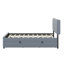 Lit plateforme double avec lit gigogne-107233598