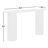 Daley 54'' Solid Wood Console Table-88854193