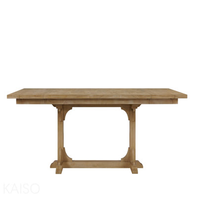 Table à tréteaux à hauteur de comptoir