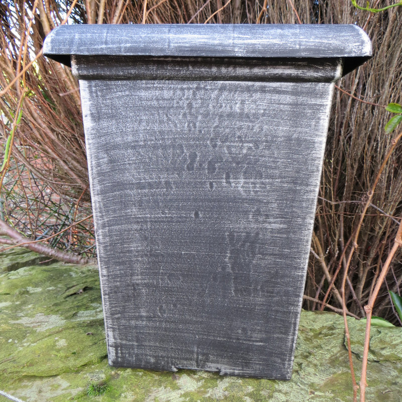 Pot Planter, Antique Silver