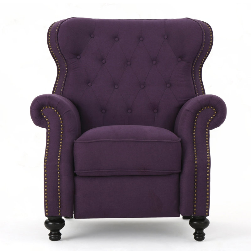 Fauteuil inclinable Accent, Tissu prune