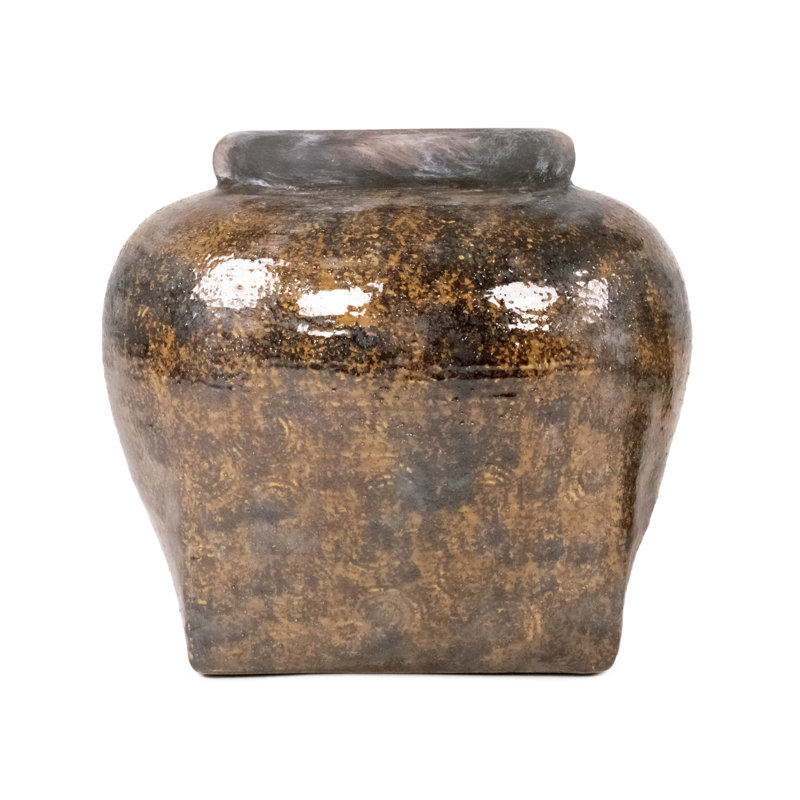 Labron Ceramic Table Vase, 12" H x 13.5" W x 13.5" D