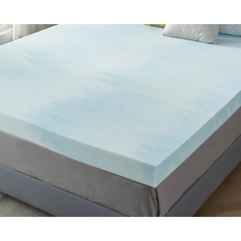 Gel Memory Foam Mattress Topper, Twin