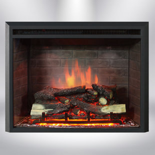 Great World Ltd Fireplace Insert Electric | Wayfair