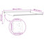 VidaXL 300cm W x 200cm D Polyester Cover Retractable Patio Awning