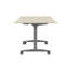 Buariki Rectangle Flip Top Modular Training Table with Casters-49340752-49340749