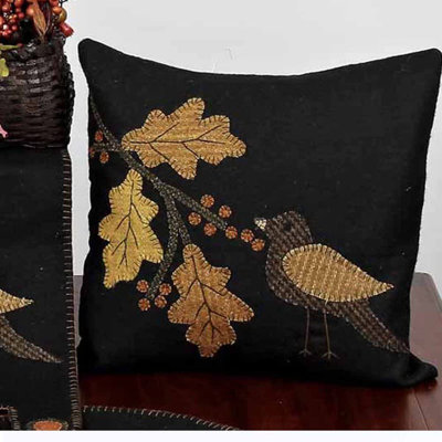 Cotton Blend Throw Pillow