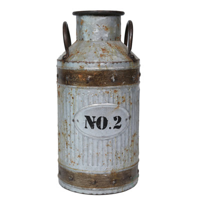 Schlafly Metal Pot Planter