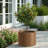 Heavy Duty Corten Steel Round Raised Garden Bed Kit – 15.5" Dia. X 20" H. – Pre-Rusted Metal Planter Box For Vegetables-764871334-764871338