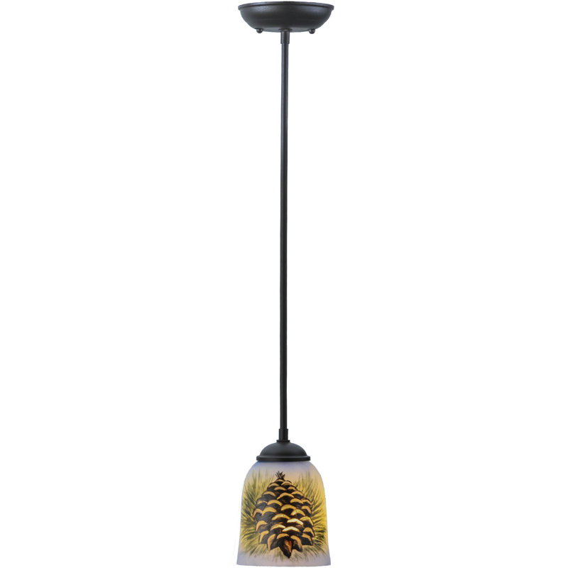 Rustic Lodge 1 - Light Pendant, 29.5" H x 5" W x 5" D