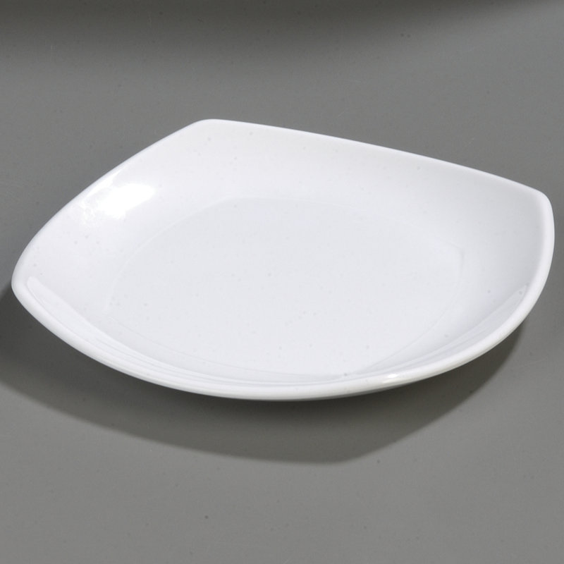 7.75" Melamine Salad or Dessert Plate, White