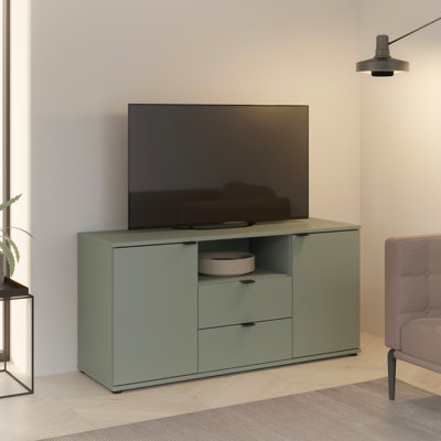 Ganymede TV Unit with Open Shelf, Drawer & 2 Doors