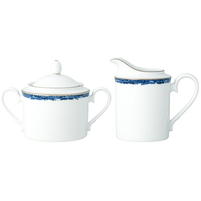 Ensemble sucrier et crémier Noritake