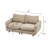 69 In. 2-Seats Modular Sectional Velvet Sofa Corner Chair Sofa Couch-97580915-97580920