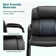 23.62" W Stackable Conference Waiting Room Reception Chair with Metal Frame(Set of 2)