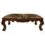 Aminah Leather Bench