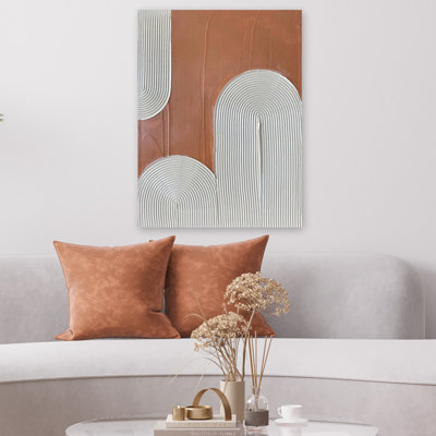 Peinture sur toile 3D faite à la main, 27,6 x 39,4 pouces, 100% toile avec cadre 100% bois (épaisseur: 1,2 pouces) | Peinture à l'huile et acrylique éclatante, art décoratif unique pour le salon, la chambre à coucher ou le bureau