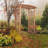 Pagoda 71" W x 36" D  Solid Cedar Wood Arbor in Natural