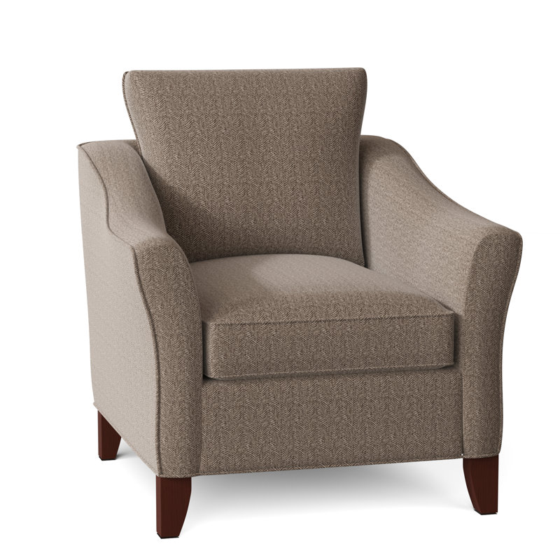 Loft Living Armchair, Beantown 41 Taupe Performance Chenille, No, Manhattan