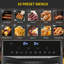 HOMCOM 8L Air Fryer Oven