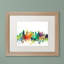 « charlotte nc horizon sp », impression sur toile encadrée-19531153-19531154-70585130
