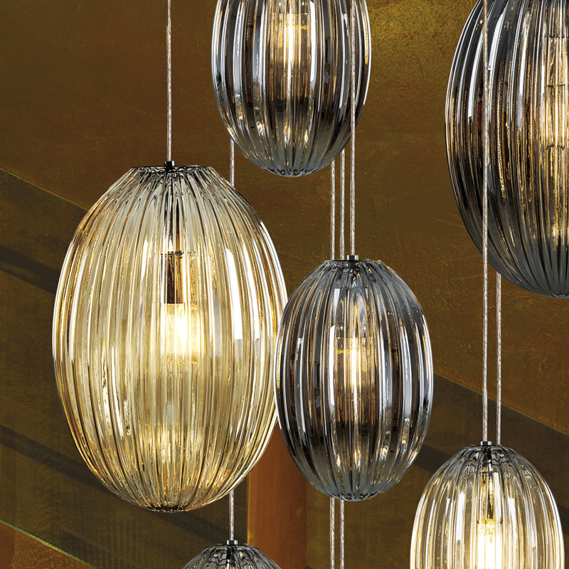 Nola 13 - Light Chrome Cluster Pendant