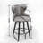 Kanyjah 2-Piece Modern 180° Swivel Bar Stool Chairs Counter Height Bar Stools Kitchen Stools-1909269793-1900589890