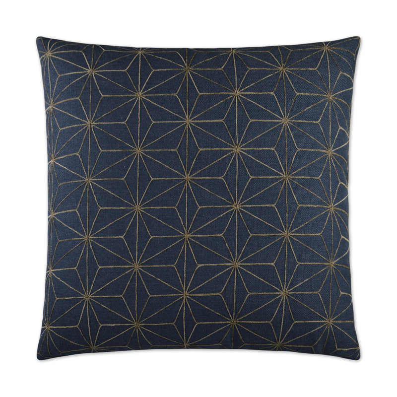 Crosby Pillow Cover & Insert, Navy, Square 36"