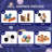 Bisiot 11.61'' L Game Set