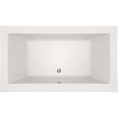 Kayla 74'' x 42'' Drop-In Air Acrylic Bathtub