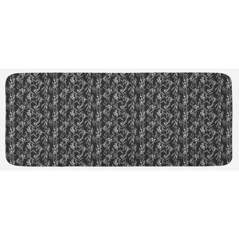 Tapis de cuisine poussiéreux