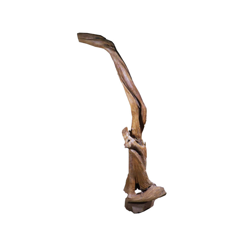 Sculpture en teck
