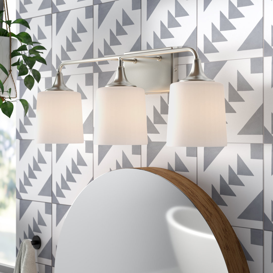 Pudsey 3 - Light Dimmable Vanity Light Willa Arlo™ Interiors