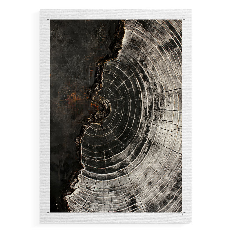 ABSTRACT Series CXCIV -Canvas Print Only - NOT FRAMED, 60" H x 40" W