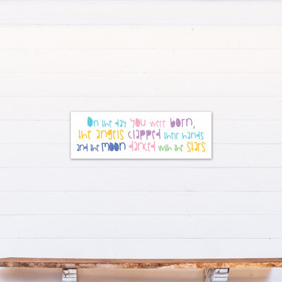 Sur la journée où vous êtes né, art sur toile Madison Avenue