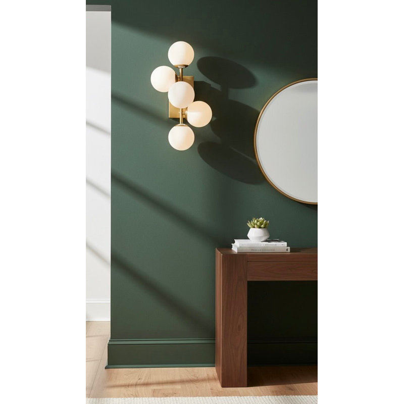 Applique murale 5 globes Orion