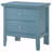 Teal Elegance Nightstand With Drawers-759643579