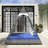 90.5" Wicker Outdoor Patio Daybed With Colorful Pillows,Cushions-1608493418