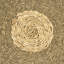 Albury Bamboo Slat / Seagrass Geometric Area Rug in Brown