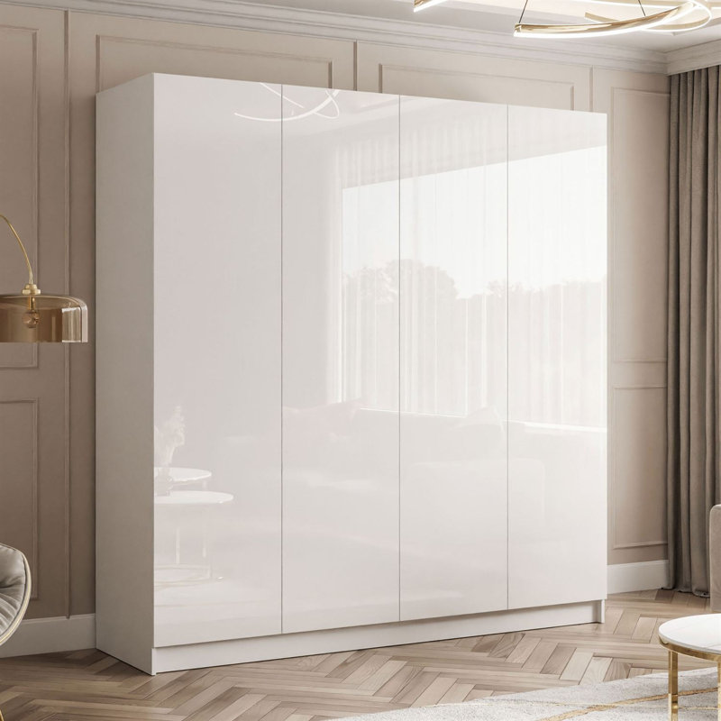 4 Door Manufactured Wood Wardrobe
