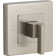 Loure® Rite-Temp valve trim with lever handle in Vibrant Brushed Nickel