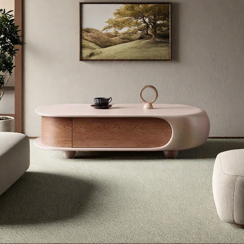 Minimalist Coffee Table with Spacious Top