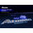 Atomic Game Tables 90" 4 -Player Air Hockey Table with Digital Scoreboard and Lights