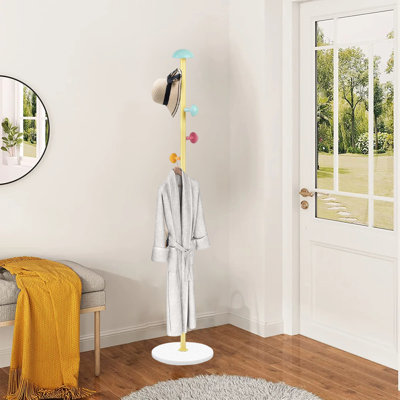 Portemanteau autoportant pour suspendre vêtements, chapeaux, sacs