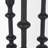 20.00'' H Aluminum Tabletop Candlestick