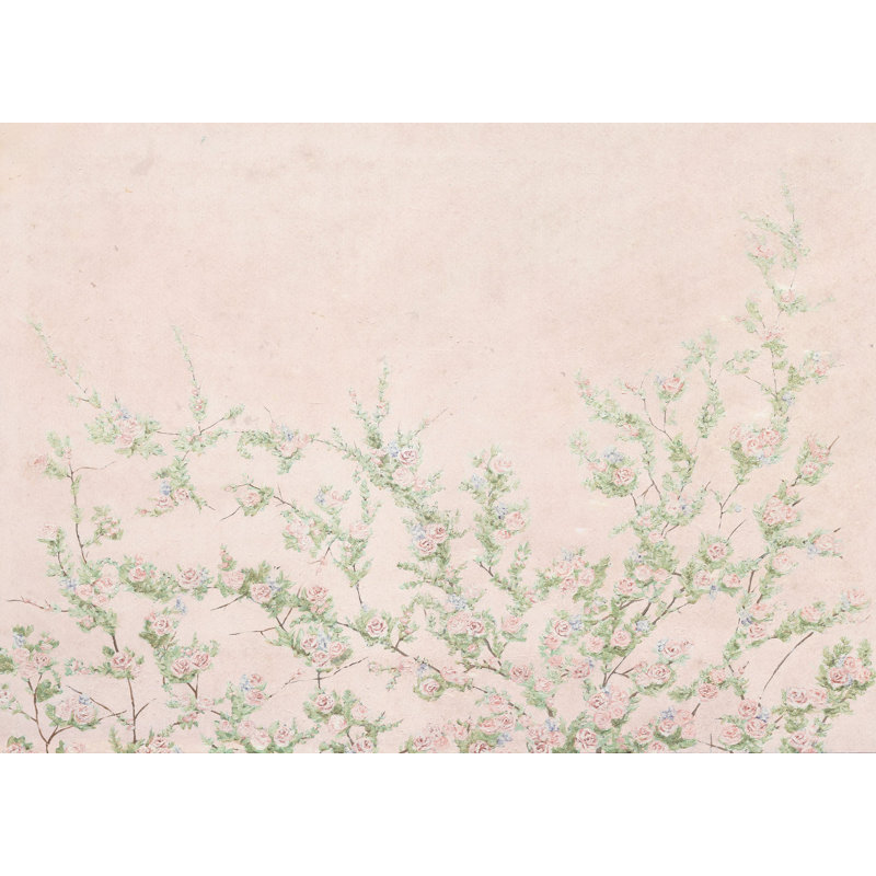 Floral Wallpaper, Non-Pasted